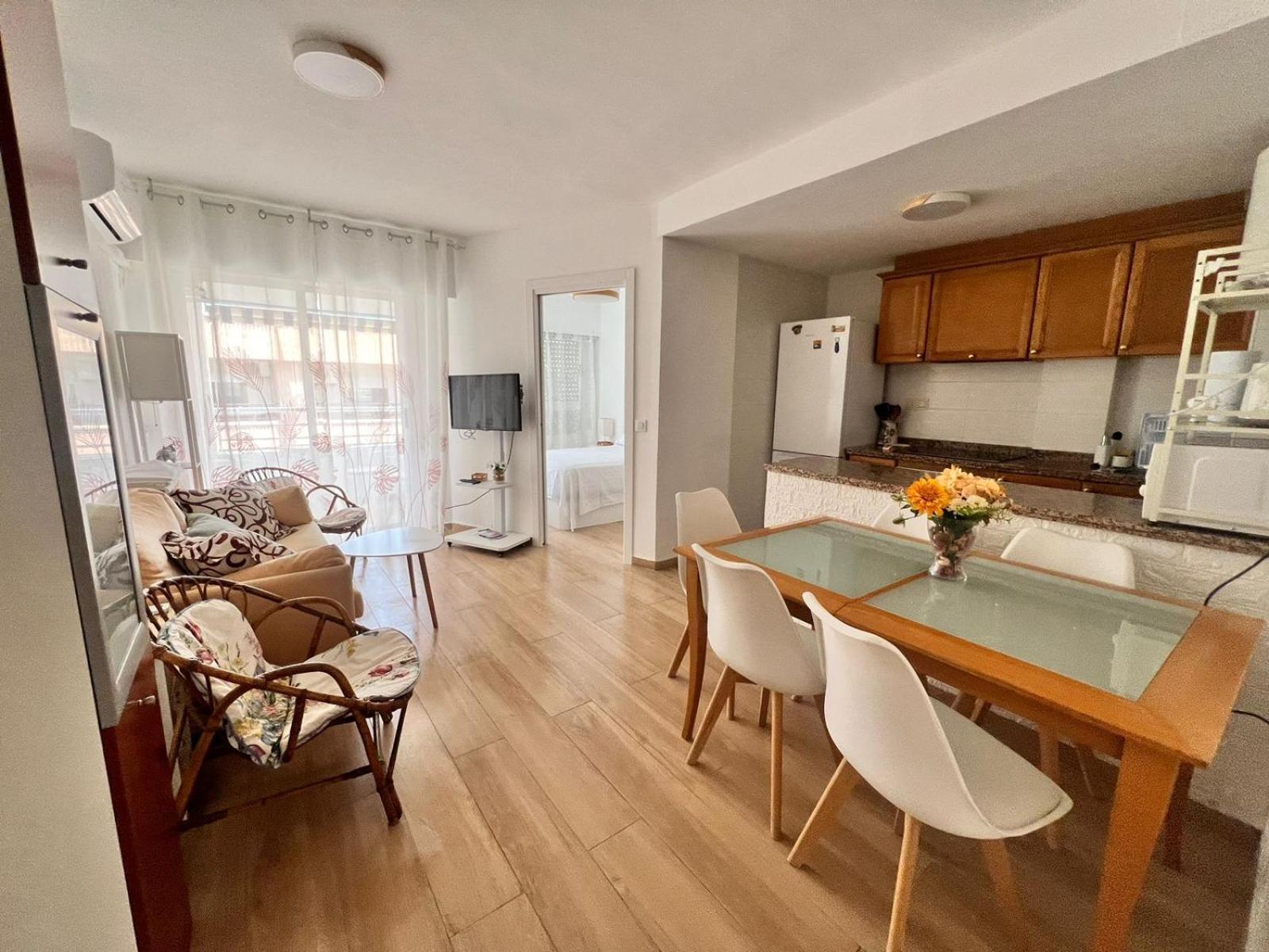 Playa de Gandia Acogedor Apartamento En La Playa מראה חיצוני תמונה
